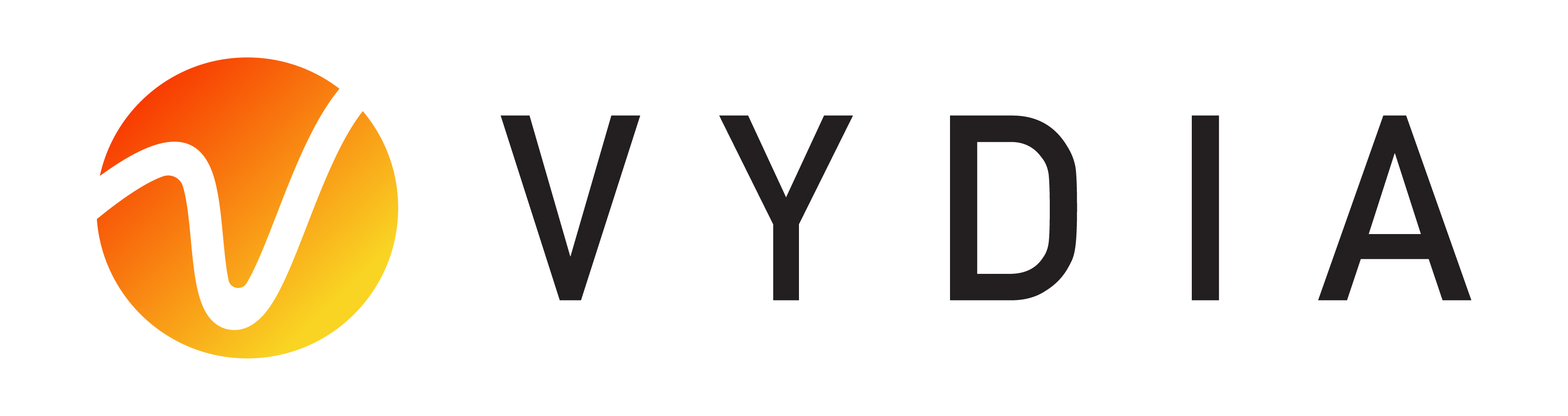 vydialogo horizontal gradient black text